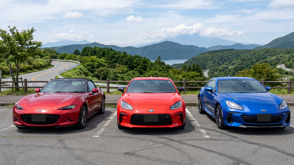 ロードスターと86・BRZはどっちがいい？サイズ・維持費・走りの楽しさの違いを解説